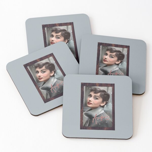 Item preview, “Audrey” Plaque (on Gray) designed and sold by PawsitiveMum3.
