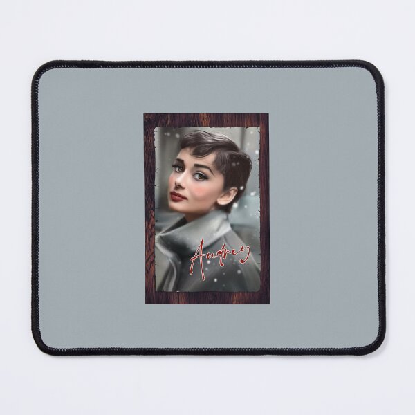 Item preview, “Audrey” Plaque (on Gray) designed and sold by PawsitiveMum3.