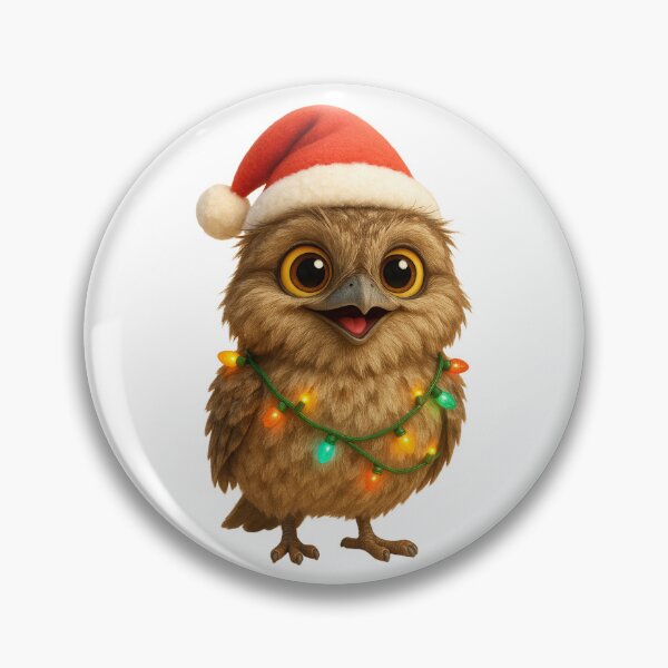 Item preview, Christmas Tawny Frogmouth designed and sold by Sillytoe.