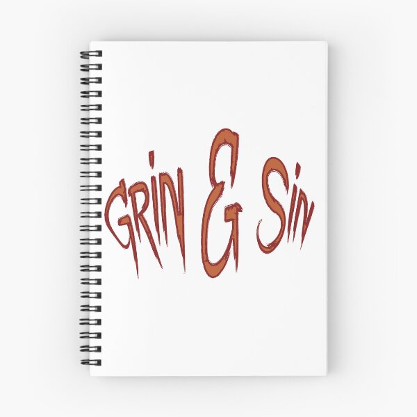 Item preview, Gamer "Grin and Sin" text only graphic illustration designed and sold by Art-Horizon.