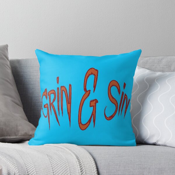 Item preview, Gamer "Grin and Sin" text only graphic illustration designed and sold by Art-Horizon.