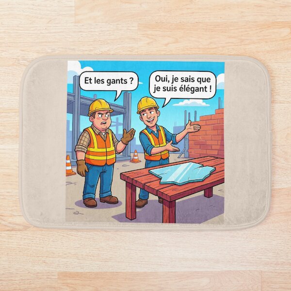 Item preview, Elegancia en los EPI: Humor y seguridad en el trabajo 2 designed and sold by WordPlayStudio.