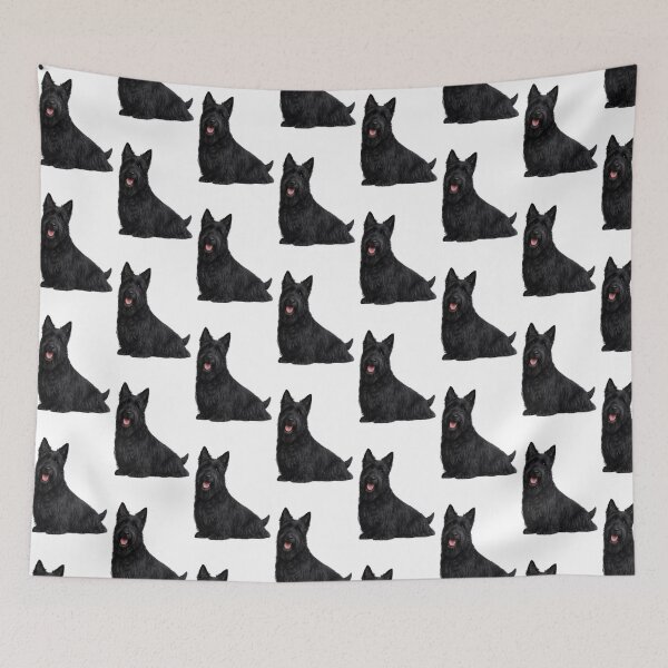 Item preview, Scottish Terrier Dog black designed and sold by BackgroundND.