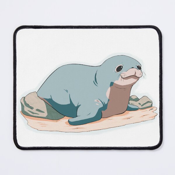 Item preview, Hawaiian Monk Seal (Endangered Species) [NO TEXT] designed and sold by Dragon Blossom Art.