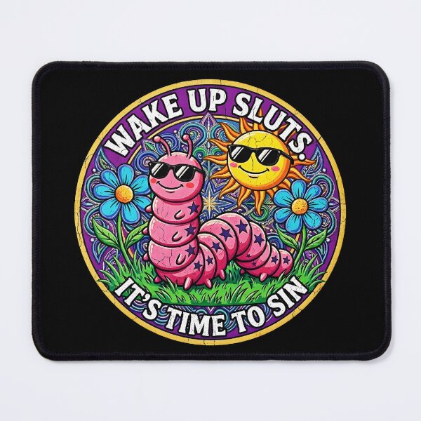 Item preview, Copy of Wake Up Sluts It's Time to Sin Funny Animal Meme designed and sold by gear-posters.