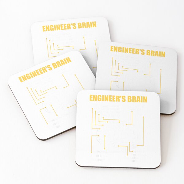 Item preview, Engineer's Brain - Funny Sarcastic Engineering Gift Short Sleeve T-Shirt designed and sold by NFTaletellers.