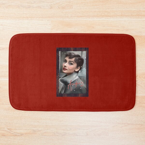 Item preview, “Audrey” Plaque (on Red) designed and sold by PawsitiveMum3.
