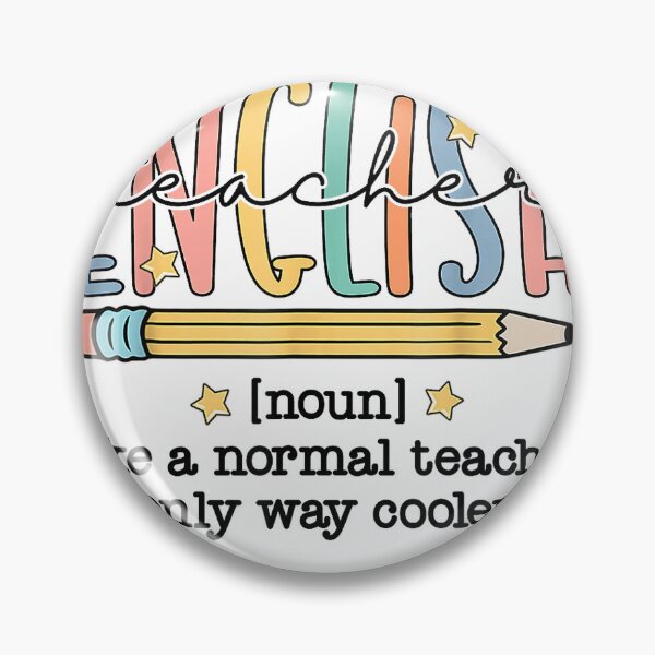 Item preview, English Teacher Definition Funny Back To School Language T-Shirt designed and sold by JJLetterDesigns.