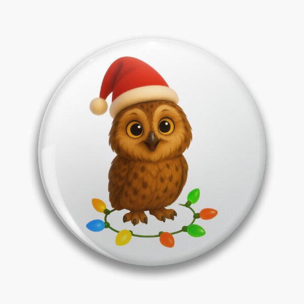 Item preview, Christmas Tawny Owl designed and sold by Sillytoe.