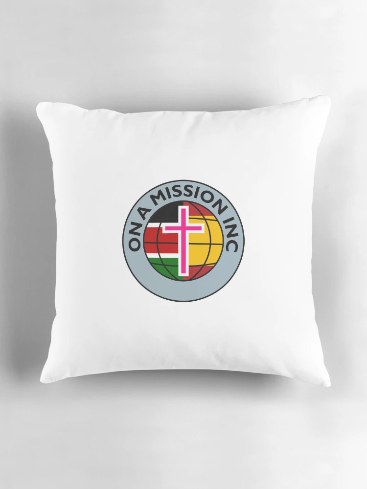 Thumbnail 3 of 4, Pillow, Missions Sticker designed and sold by Rolographics1.
