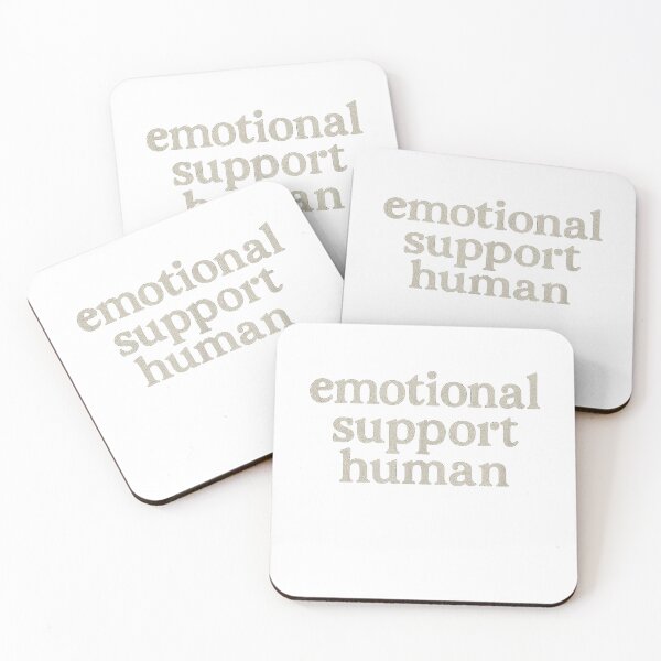 Item preview, Emotional Support Human New Therapist School Counselor T-Shirt designed and sold by Mateyyiyy.