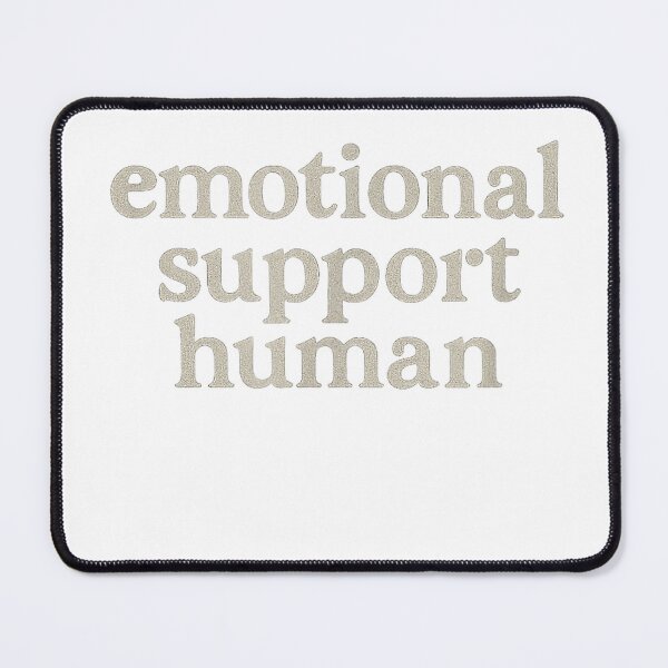 Item preview, Emotional Support Human New Therapist School Counselor T-Shirt designed and sold by Mateyyiyy.