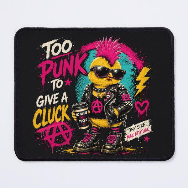 Item preview, Too Punk to Give a Cluck designed and sold by Sanctum Icons.