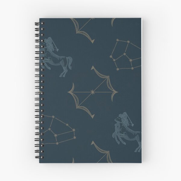 Item preview, Elegant Sagittarius Zodiac Constellation Seamless Pattern – Navy & Gold Astrology designed and sold by Midnight Veil Designs.