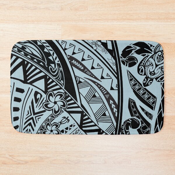 Item preview, Island Turtle Pattern - Black and White Geometric Line Art designed and sold by sunnthreads.