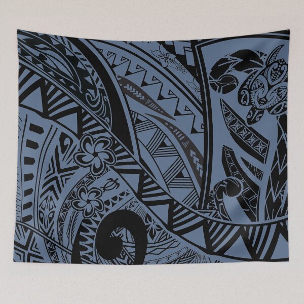 Item preview, Island Turtle Pattern - Black and White Geometric Line Art designed and sold by sunnthreads.