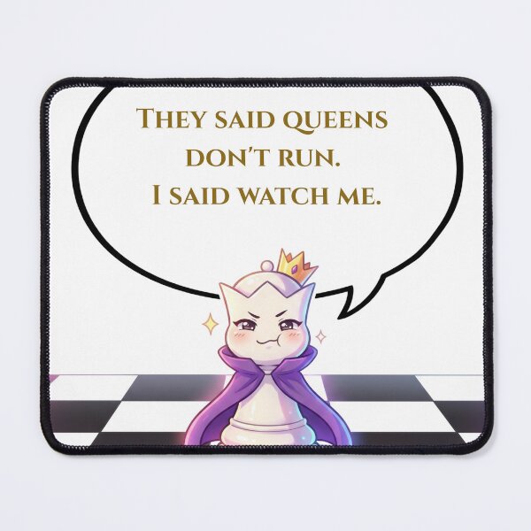 Item preview, Anime Chess Queen — They Said Queens Don't Run I Said Watch Me designed and sold by deepthinkanime.