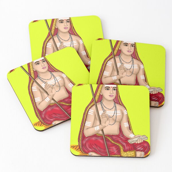 Item preview, Adi Shankaracharya Spiritual Art - Indian Philosophy Guru Drawing designed and sold by Harshit_Digital_Arts.