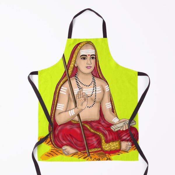 Item preview, Adi Shankaracharya Spiritual Art - Indian Philosophy Guru Drawing designed and sold by Harshit_Digital_Arts.