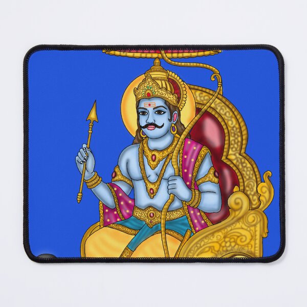 Item preview, Lord Shani Dev Divine Art - Powerful Karma God Sketch designed and sold by Harshit_Digital_Arts.
