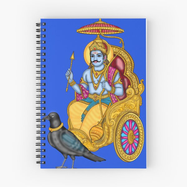 Item preview, Lord Shani Dev Divine Art - Powerful Karma God Sketch designed and sold by Harshit_Digital_Arts.
