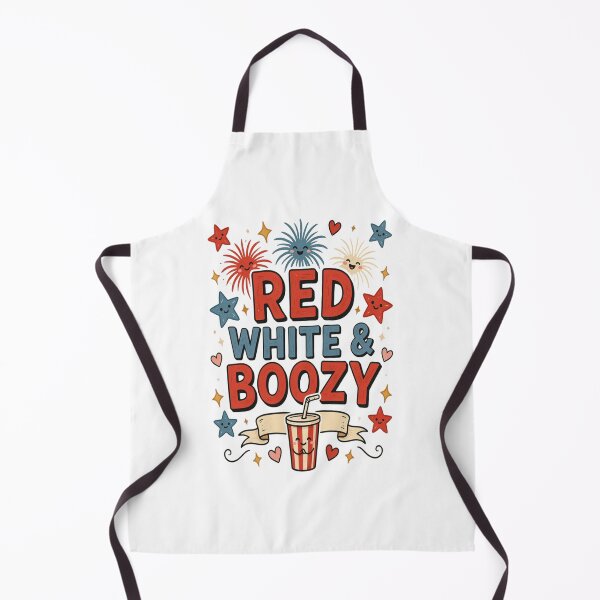 Item preview, Red White & Boozy Patriotic Fourth of July | Cute Fireworks Party designed and sold by InspiredCreatives.