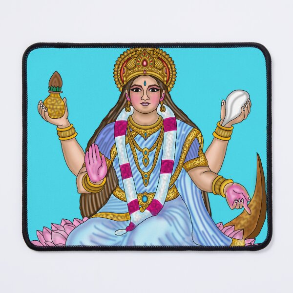 Item preview, Goddess Ganga Divine Art - Holy River Ganga Portrait Sketch designed and sold by Harshit_Digital_Arts.
