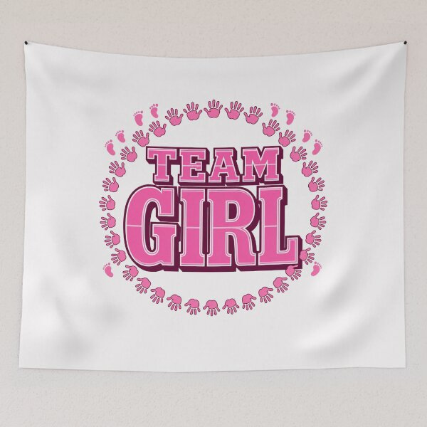 Item preview, Team Girl Gender Reveal Baby Shower Party  designed and sold by freshwear design.