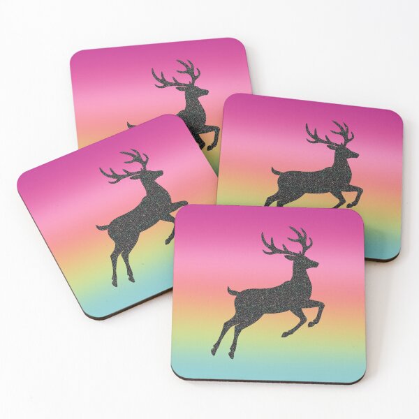 Item preview, Glittery deer designed and sold by Ana Gorozpe.