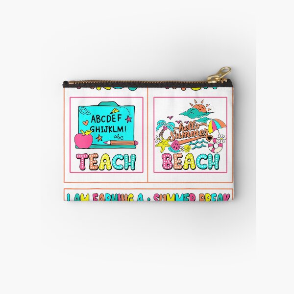 Item preview, First Teach Then Beach I Am Earning A Summer Break Teachers T-Shirt designed and sold by Othinus.