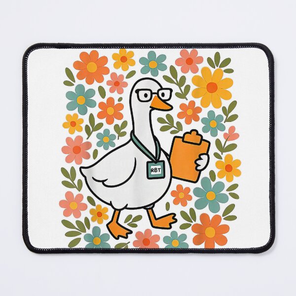 Item preview, Floral Registered Silly Goose Behavior Technician ABA RBT T-Shirt designed and sold by Badriiiii.