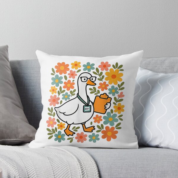 Item preview, Floral Registered Silly Goose Behavior Technician ABA RBT T-Shirt designed and sold by Badriiiii.