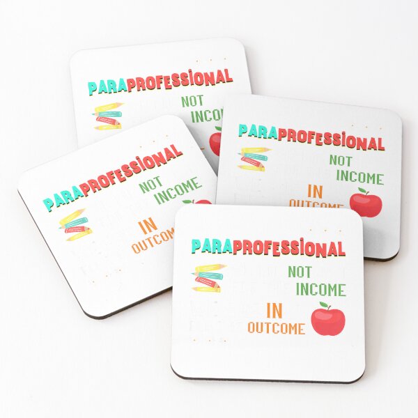 Item preview, For The Outcome Paraeducator Apple Pencil Paraprofessional T-Shirt designed and sold by KTY-NUSS.