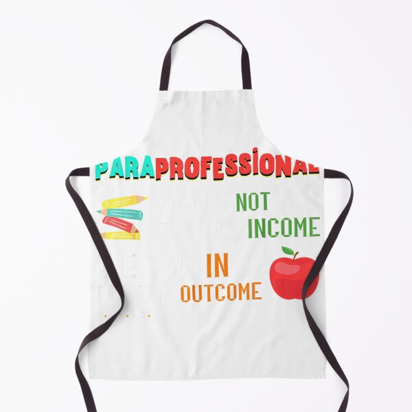 Item preview, For The Outcome Paraeducator Apple Pencil Paraprofessional T-Shirt designed and sold by KTY-NUSS.