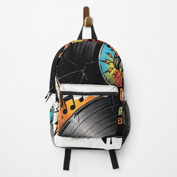 Item preview, Cracked Vinyl Skull "Static Waves" Rock Music designed and sold by Retro Rascals Co..