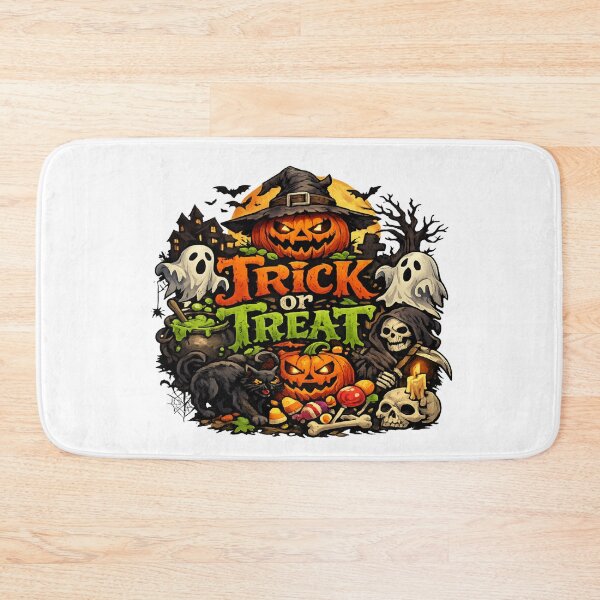 Item preview, Trick or Treat Halloween Pumpkin Ghosts Vintage Spooky Design designed and sold by Jack W Art.