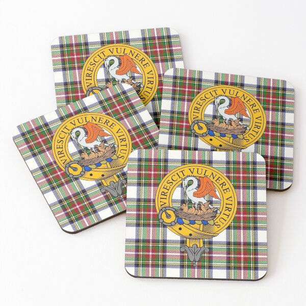 Item preview, Stewart Crest and Modern Dress Tartan designed and sold by Kirrindy Designs.
