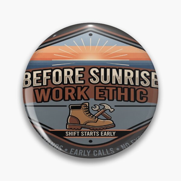 Item preview, Before Sunrise Work Ethic Work Boot designed and sold by OperoMerch.