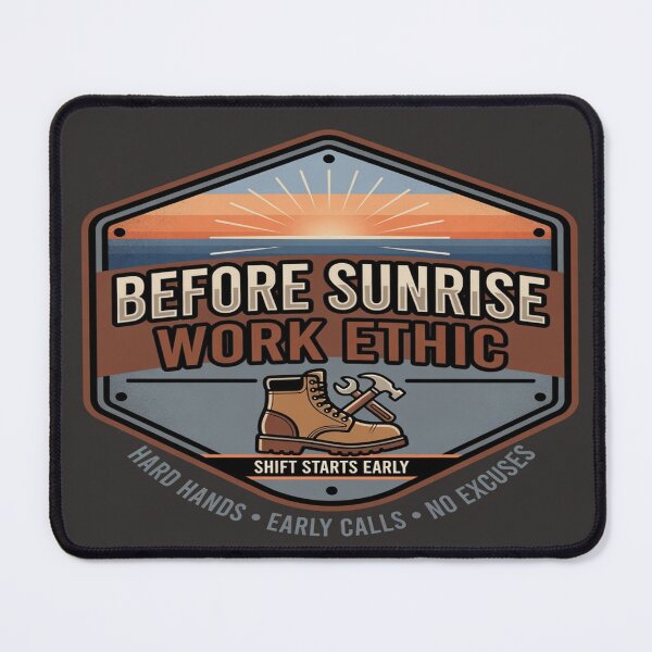 Item preview, Before Sunrise Work Ethic Work Boot designed and sold by OperoMerch.