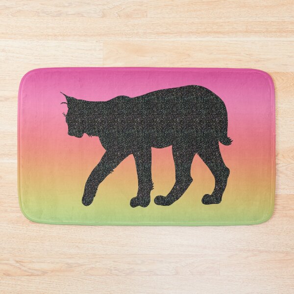 Item preview, Glittery bobcat designed and sold by Ana Gorozpe.