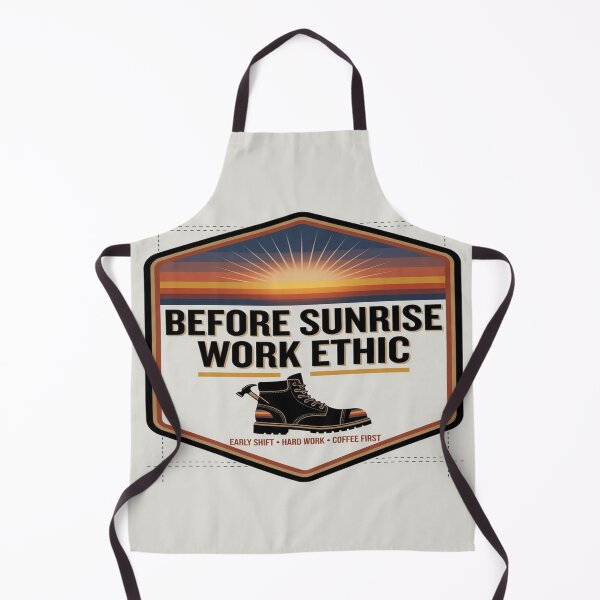 Item preview, Before Sunrise Work Ethic Work Boot Black designed and sold by OperoMerch.