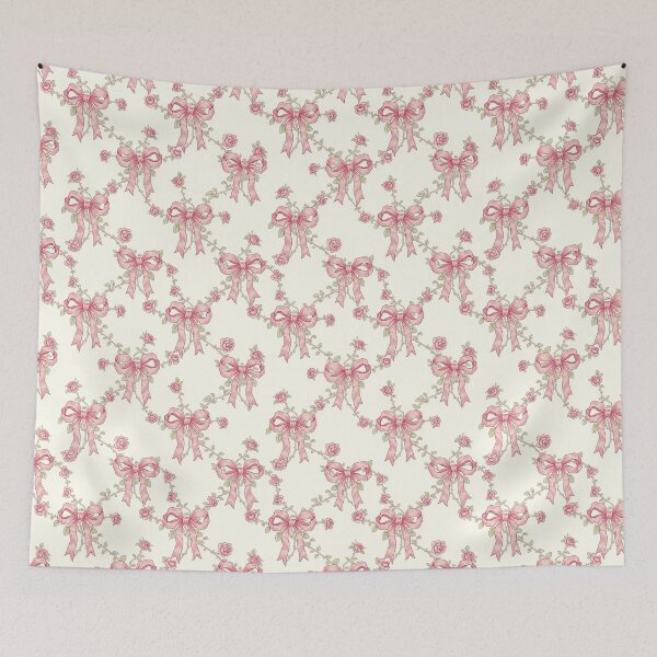 Item preview, Victorian Charm: Rose & Ribbon Toile Pattern designed and sold by LiveLearnCreate.