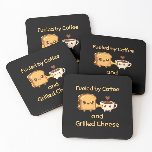 Item preview, Fueled by Coffee and Grilled Cheese Food Lover designed and sold by at85productions.