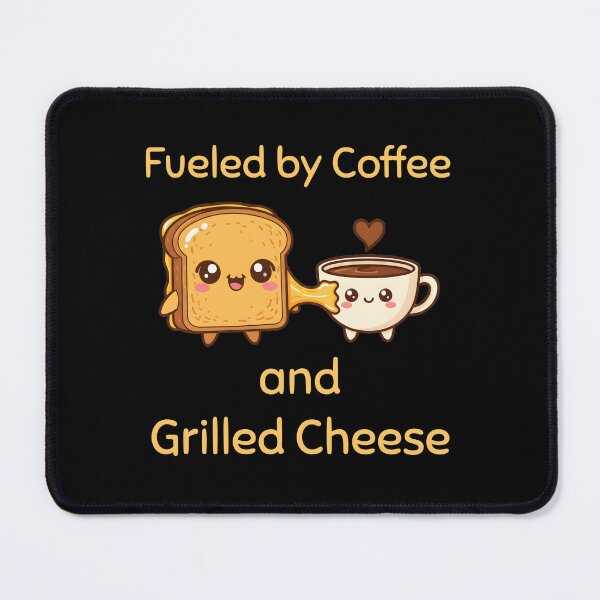 Item preview, Fueled by Coffee and Grilled Cheese Food Lover designed and sold by at85productions.