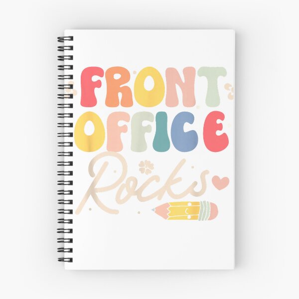 Item preview, Front Office Rocks Back to School Secretary Admin Staff Tee T-Shirt designed and sold by JJLetterDesigns.