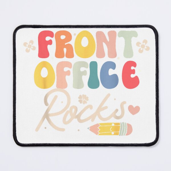 Item preview, Front Office Rocks Back to School Secretary Admin Staff Tee T-Shirt designed and sold by JJLetterDesigns.