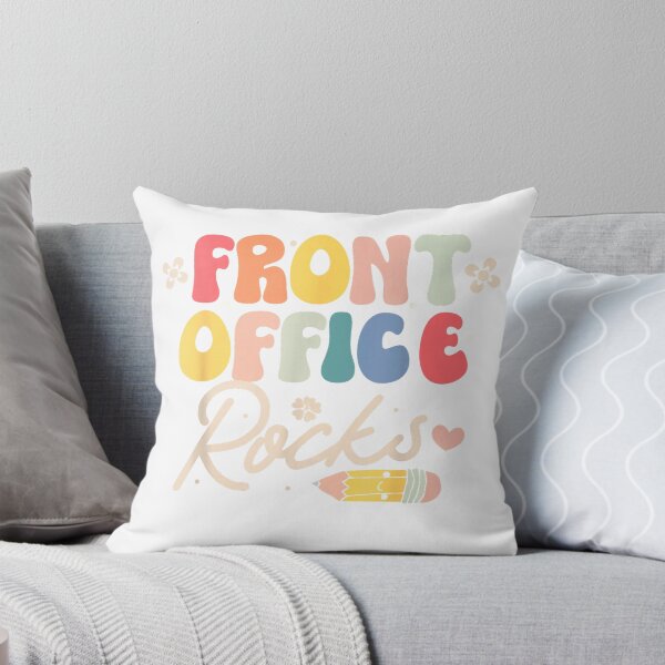 Item preview, Front Office Rocks Back to School Secretary Admin Staff Tee T-Shirt designed and sold by JJLetterDesigns.