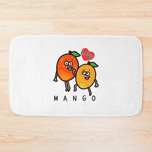 Item preview, Cute I LOVE MANGO designed and sold by kanaehonkawa.