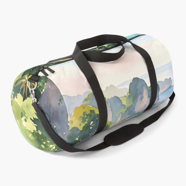 Item preview, Koh Phi Phi - Watercolor Travel Art Thailand Coastal Wall Decor designed and sold by Spirit of Siam.