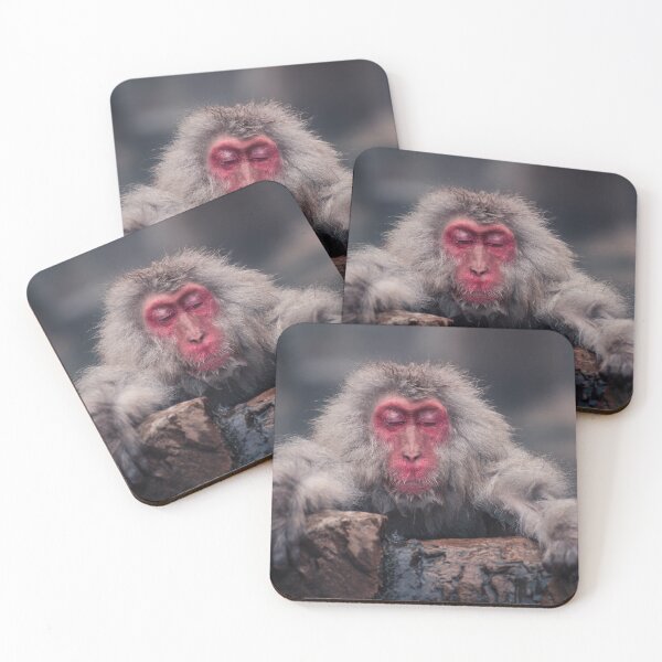 Item preview, Snow Monkey Relaxing in Hot Spring designed and sold by J. S. Wolf Photography.